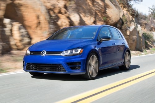 2017 Volkswagen Golf R w/Dynamic Chassis Control and Navigation 4dr Hatchback Exterior Shown