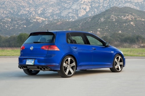 2017 Volkswagen Golf R w/Dynamic Chassis Control and Navigation 4dr Hatchback Exterior Shown