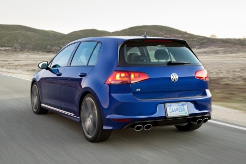 2017 Volkswagen Golf R w/Dynamic Chassis Control and Navigation 4dr Hatchback Exterior Shown