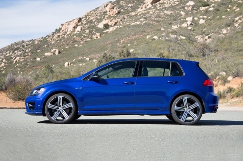2017 Volkswagen Golf R w/Dynamic Chassis Control and Navigation 4dr Hatchback Exterior Shown