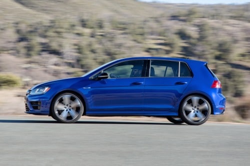 2017 Volkswagen Golf R w/Dynamic Chassis Control and Navigation 4dr Hatchback Exterior Shown