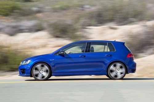 2017 Volkswagen Golf R w/Dynamic Chassis Control and Navigation 4dr Hatchback Exterior Shown