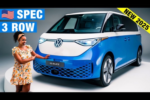 2025 Volkswagen ID. Buzz First Look | America Finally Gets Our Bus | Interior, Range & More!