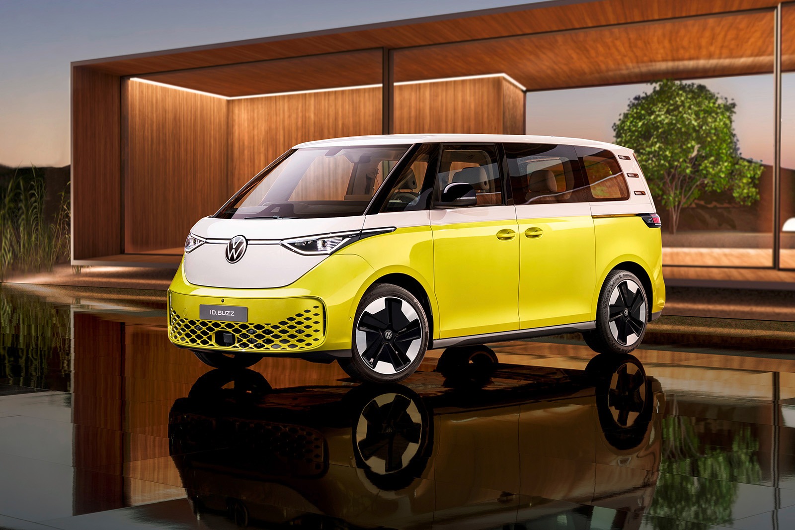 Return of the Bus! Volkswagen ID. Buzz Shows Off Production Design