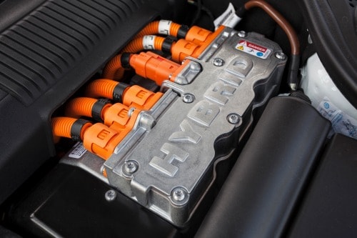 2013 Volkswagen Jetta Hybrid Engine Detail