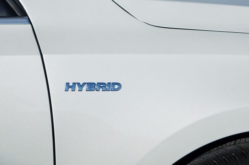 2013 Volkswagen Jetta Hybrid SEL Premium Sedan Fender Badge Detail