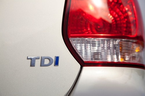 2013 Volkswagen Jetta SportWagen TDI Wagon Rear Badge