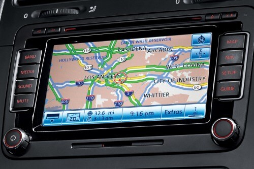 2010 Volkswagen Jetta SEL Sedan Navigation System