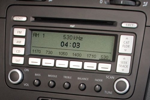 2010 Volkswagen Jetta TDI Sedan Center Console
