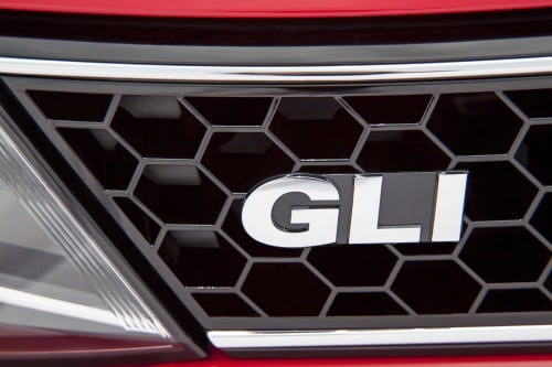 2015 Volkswagen Jetta GLI SEL PZEV Sedan Front Badge