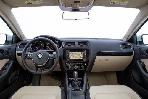 2016 Volkswagen Jetta 1.8T SEL Premium Sedan Dashboard Shown