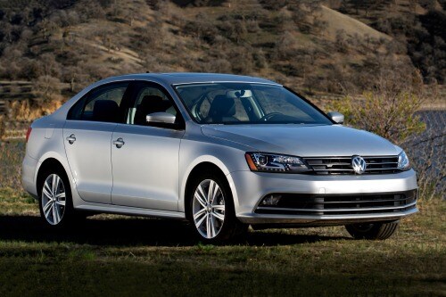 2017 Volkswagen Jetta 1.8T SEL Sedan Exterior Shown