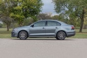 2018 Volkswagen Jetta 1.4T Wolfsburg Edition Sedan Profile Shown