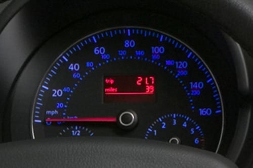 2007 Volkswagen New Beetle Triple White Convertible Gauge Cluster
