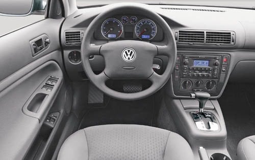 2004 Volkswagen Passat GLS TDI Interior Shown