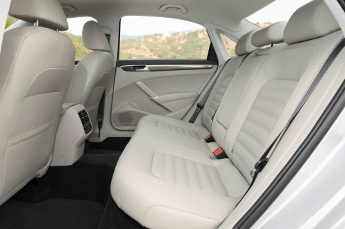 2016 Volkswagen Passat V6 SEL Premium Sedan Rear Interior