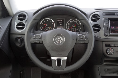 2017 Volkswagen Tiguan Wolfsburg Edition 4Motion 4dr SUV Steering Wheel Detail