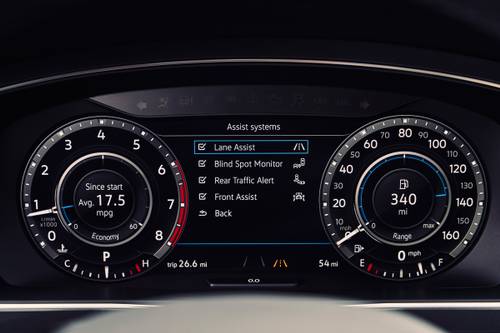 2019 Volkswagen Tiguan SEL Premium 4MOTION 4dr SUV Gauge Cluster