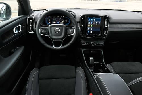 2024 Volvo C40 Recharge Single Motor Ultimate 4dr Hatchback Steering Wheel Detail