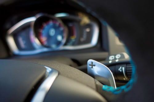 2018 Volvo S60 Polestar Sedan Steering Wheel Detail