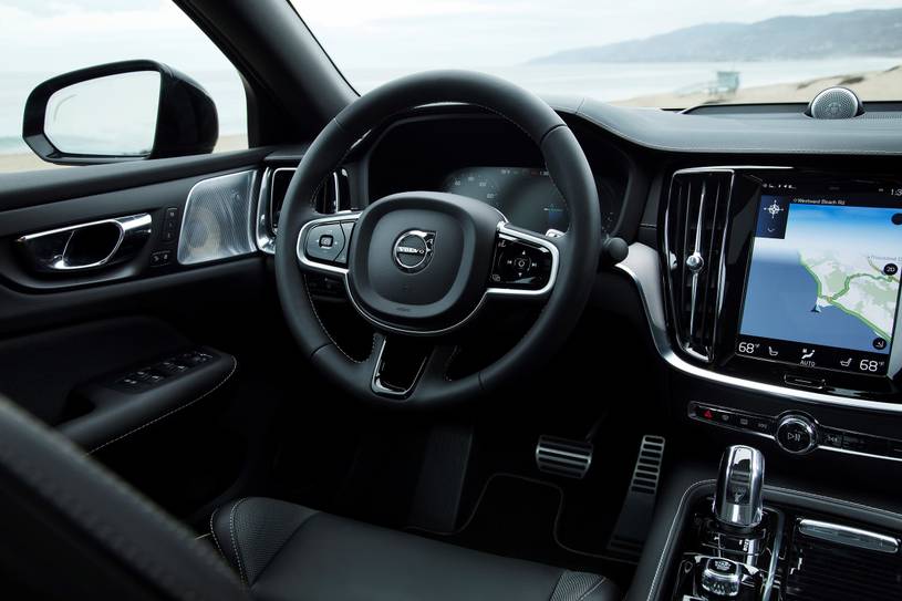 2020 Volvo S60 T8 Polestar Engineered Sedan Steering Wheel Detail