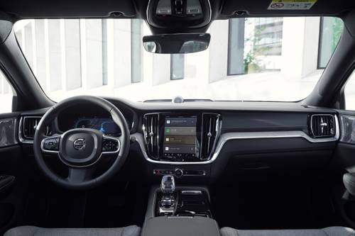 2025 Volvo S60 T8 Ultra Sedan Dashboard Shown