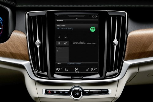 2017 Volvo S90 T6 Inscription Sedan Center Console Shown
