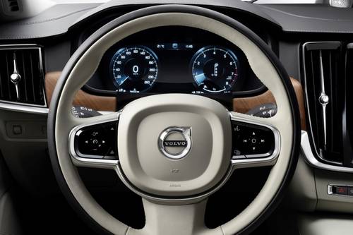 2020 Volvo S90 T6 Inscription Sedan Steering Wheel Detail