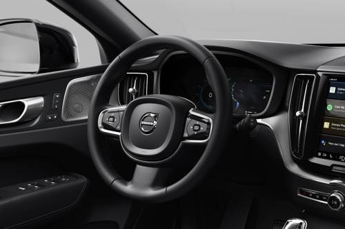 2025 Volvo XC60 T8 Ultra Black Edition 4dr SUV Steering Wheel Detail